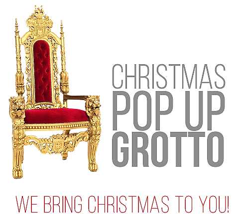 Christmas Pop Up Grotto Hire